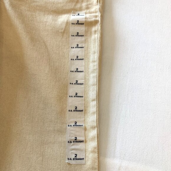 NWT Old Navy Beige Pants. Straight Leg High Rise Women Size 2 Pockets - Picture 7 of 12